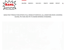 Tablet Screenshot of bangpostproduction.com